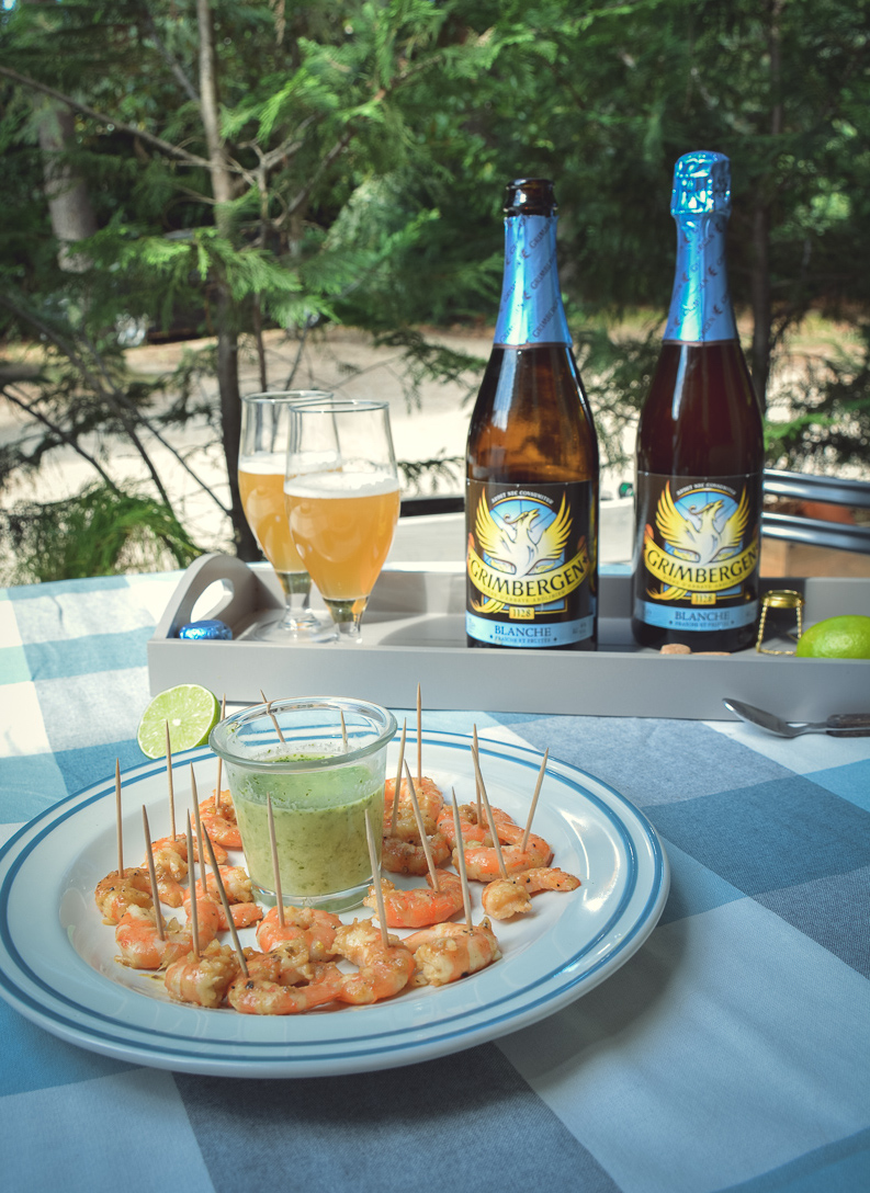 RECETTE crevette biere grimbergen