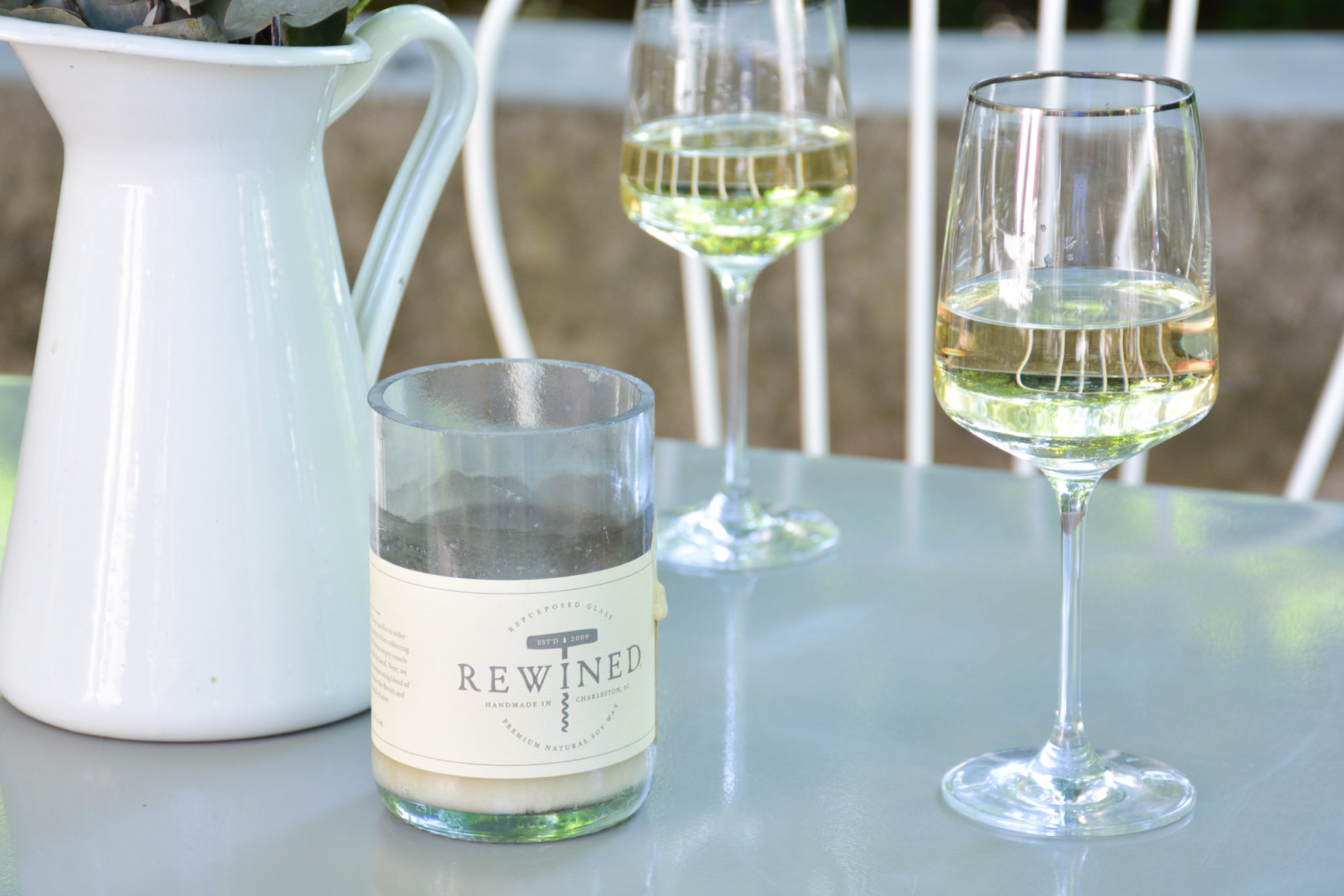 Rewined- idée cadeau winelover- fête des pères - Mlle boit du rouge