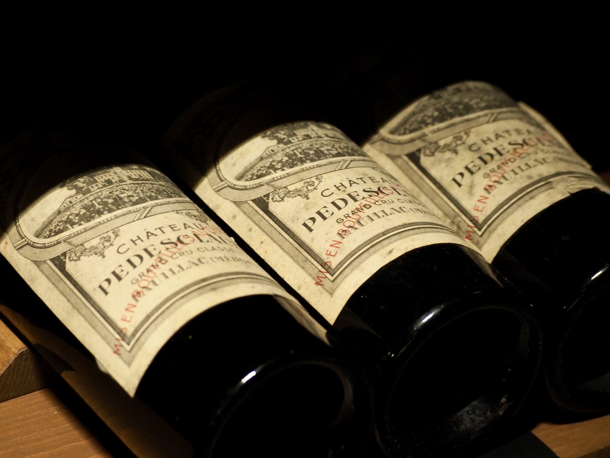 Vieux millésime du Château Pédesclaux