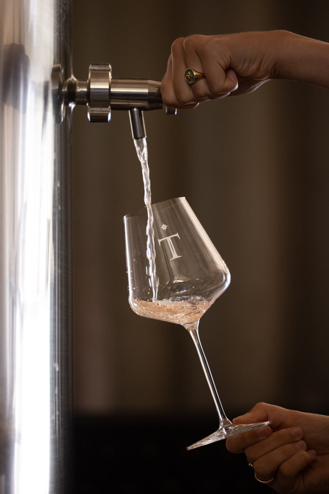 dégustation vin cuve domaine Trélus