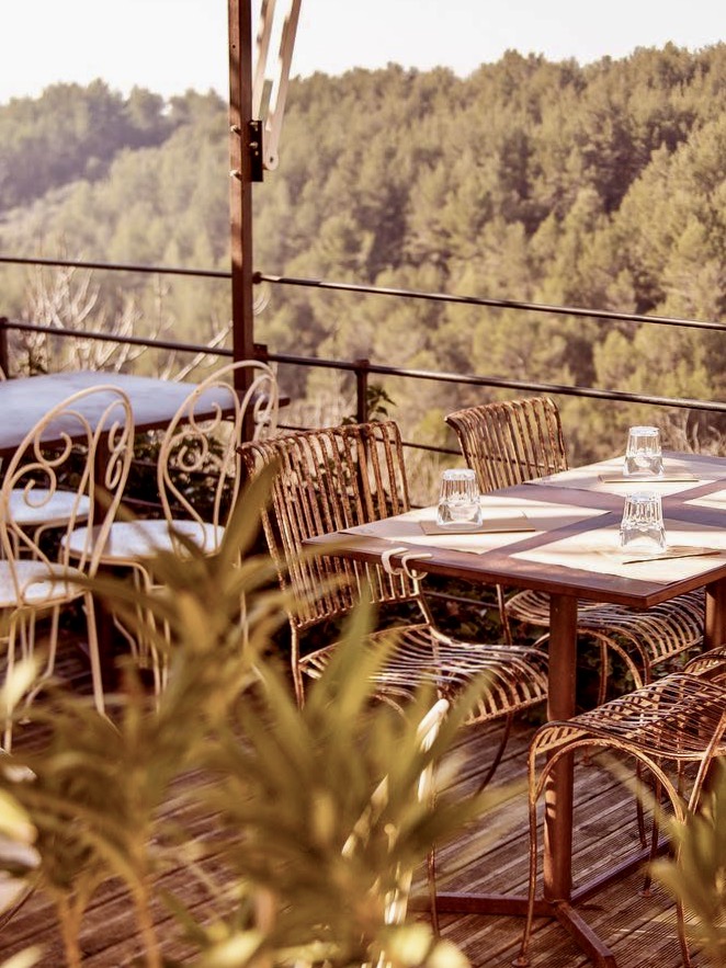 Restaurant Haut Perché à Saumane-de-Vaucluse
